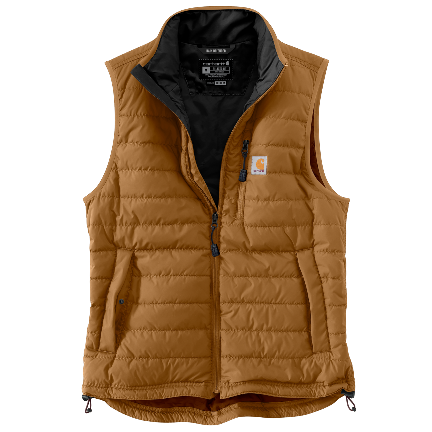 Rain Defender Relaxed Fit Lightweight Insulated Vest - Carhartt Brown
