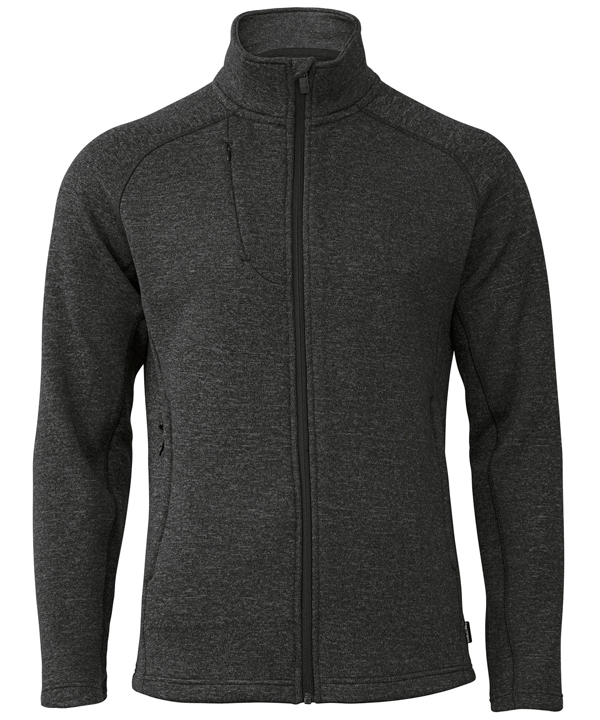 Montana full-zip fleece - Dark Grey Melange
