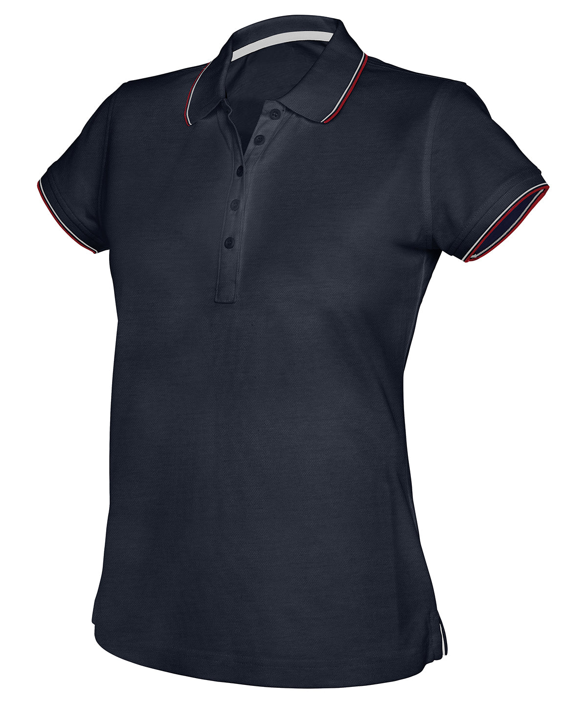 Women's short sleeve polo shirt - Navy