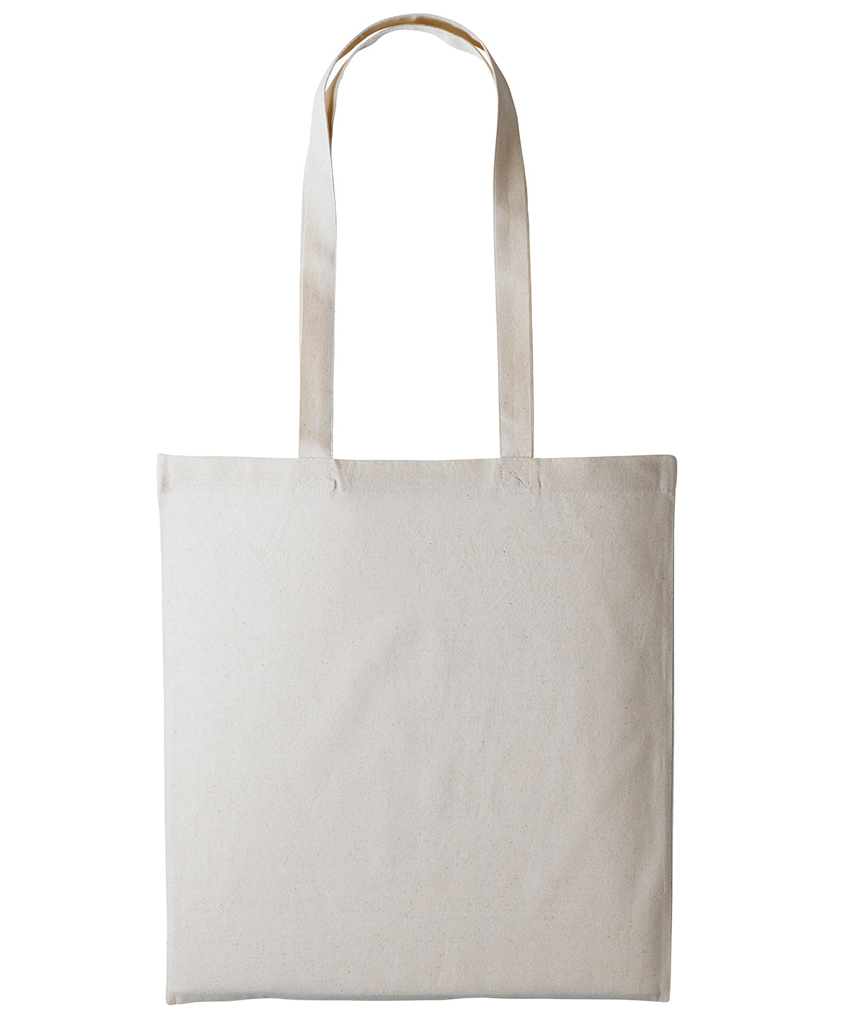 Cotton shopper long handle - Natural