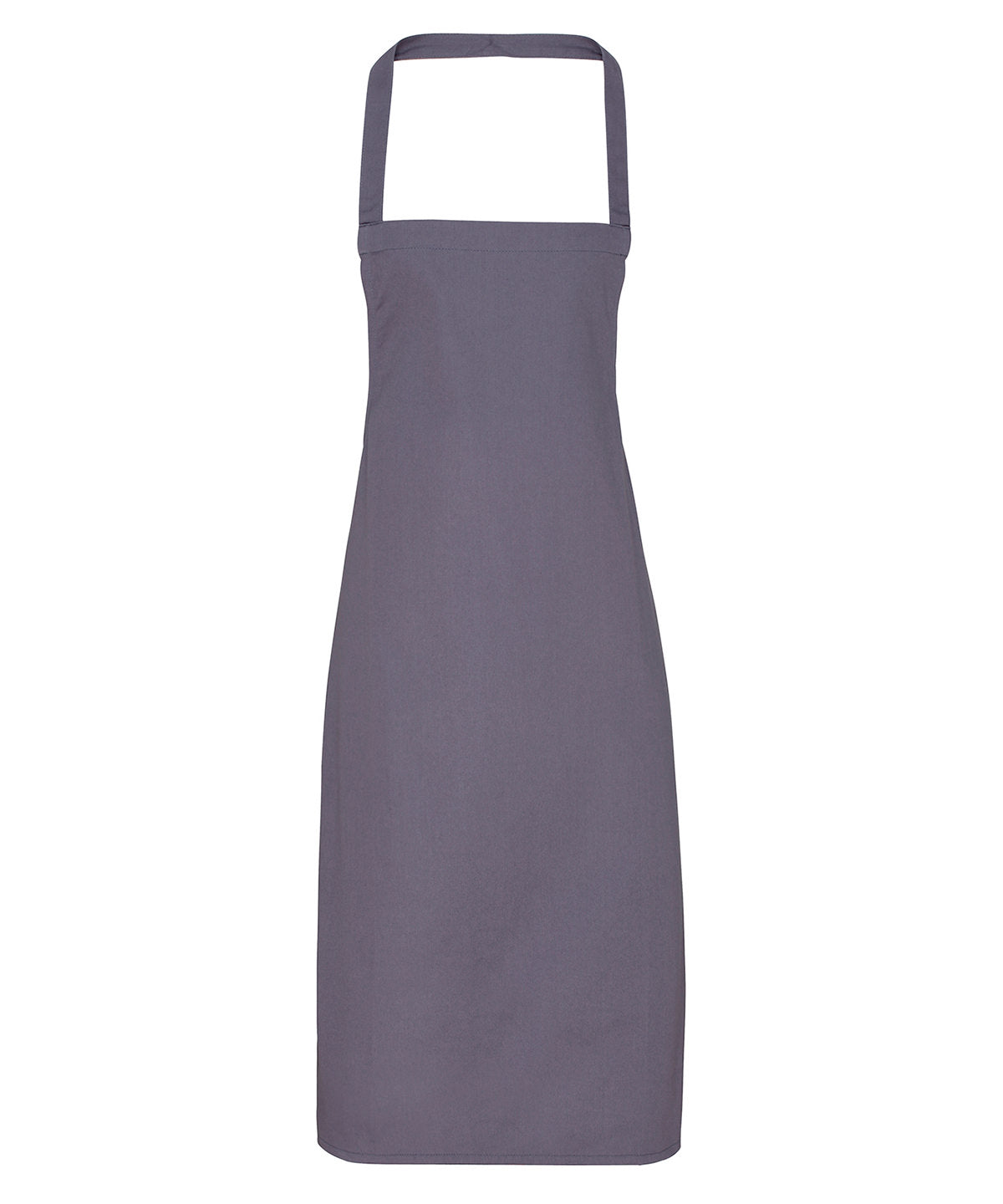 100% Cotton apron - organic certified - Dark Grey