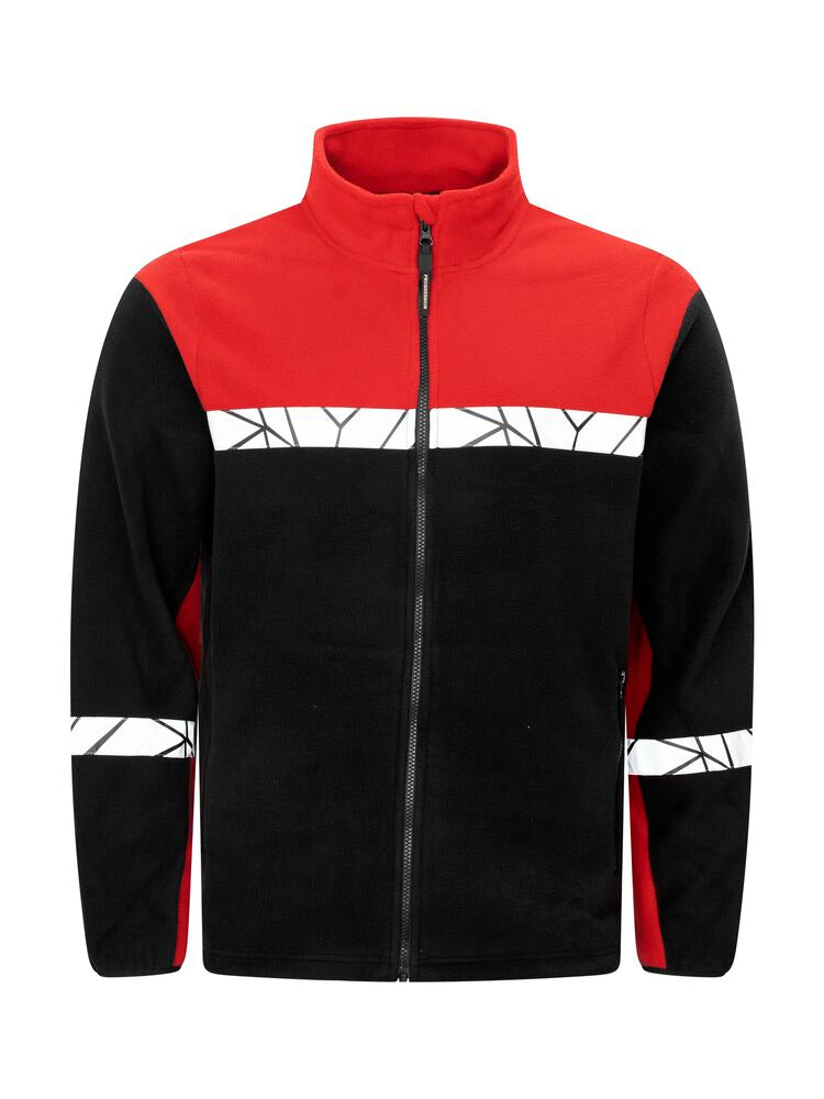 7300 FLEECE JACKET
7300 FLEECE JACKET 9910-VIZ - Black/Red
