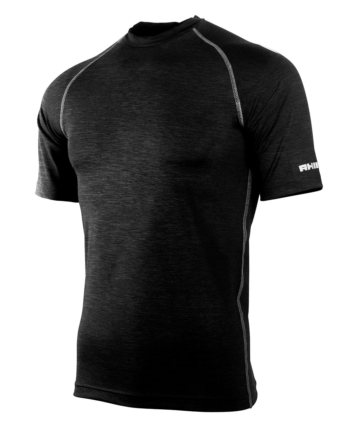 Rhino baselayer short sleeve - Black Heather