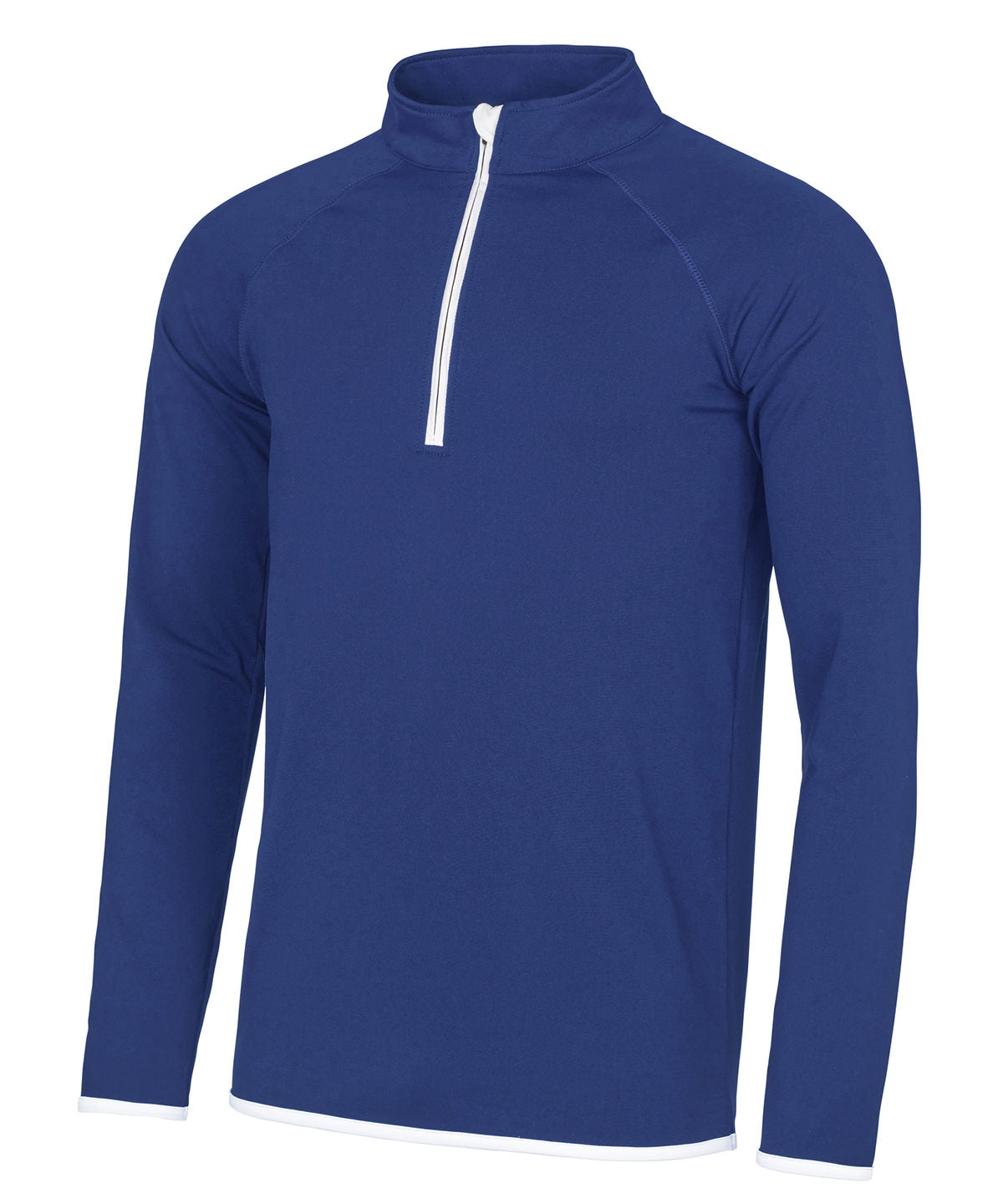 Cool ½ Zip Sweatshirt - Royal Blue/Arctic White