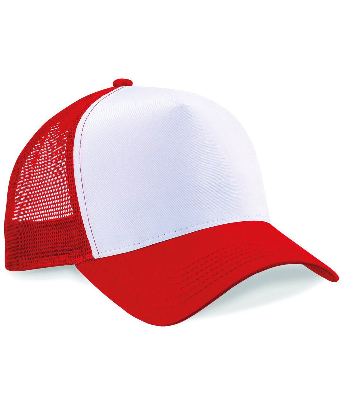 Snapback Trucker - Classic Red/White