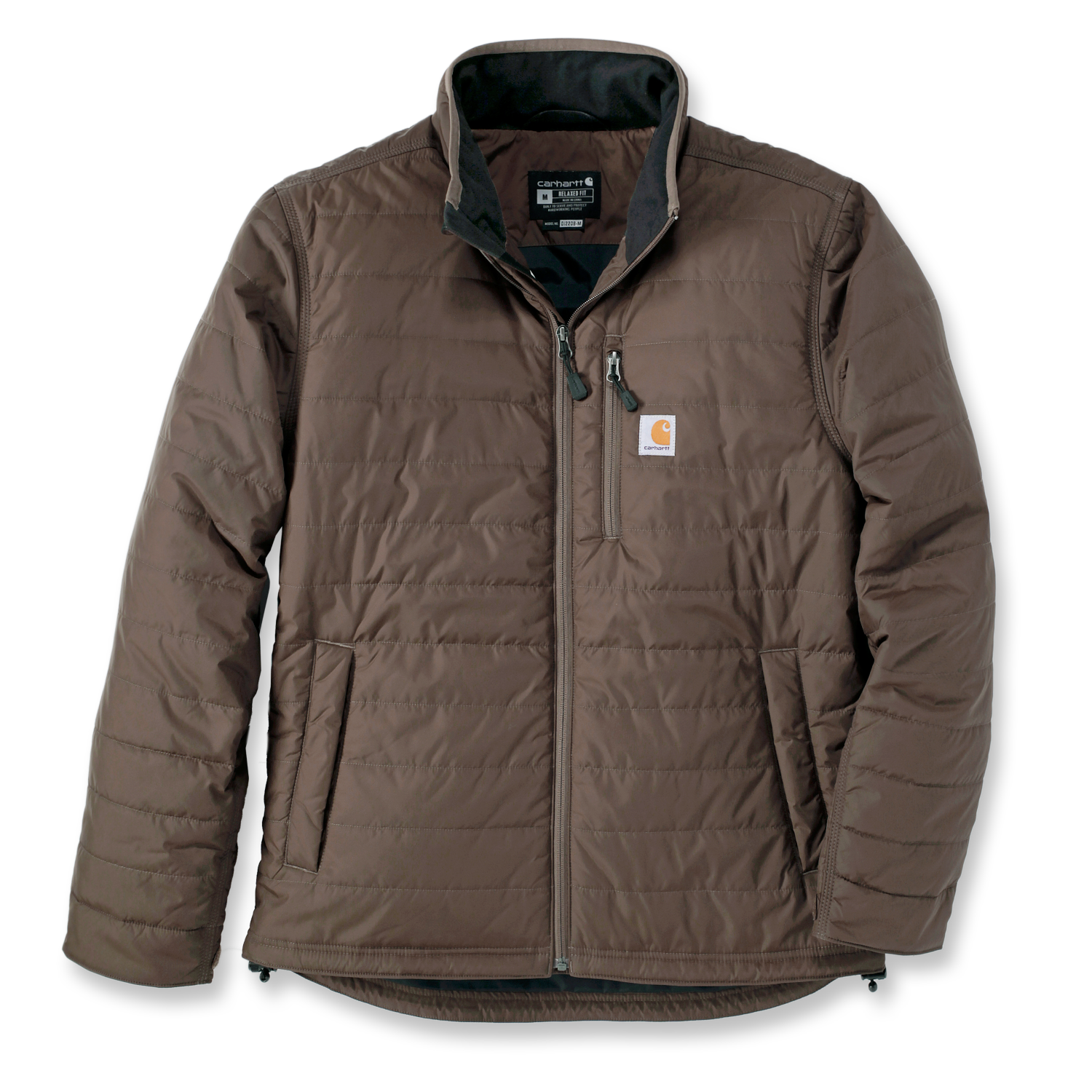 Rain Defender Relaxed Fit Lightweight Insulated Jacket - Chestnut