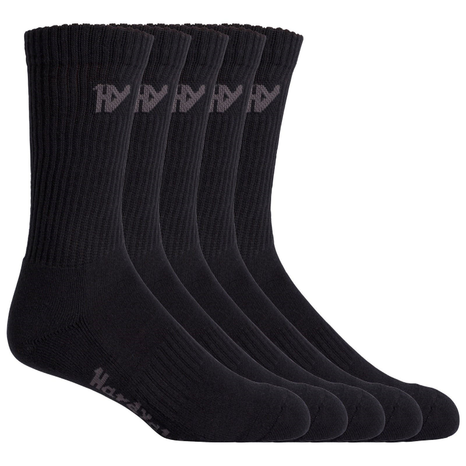Crew Five Pack Worksock - BLA