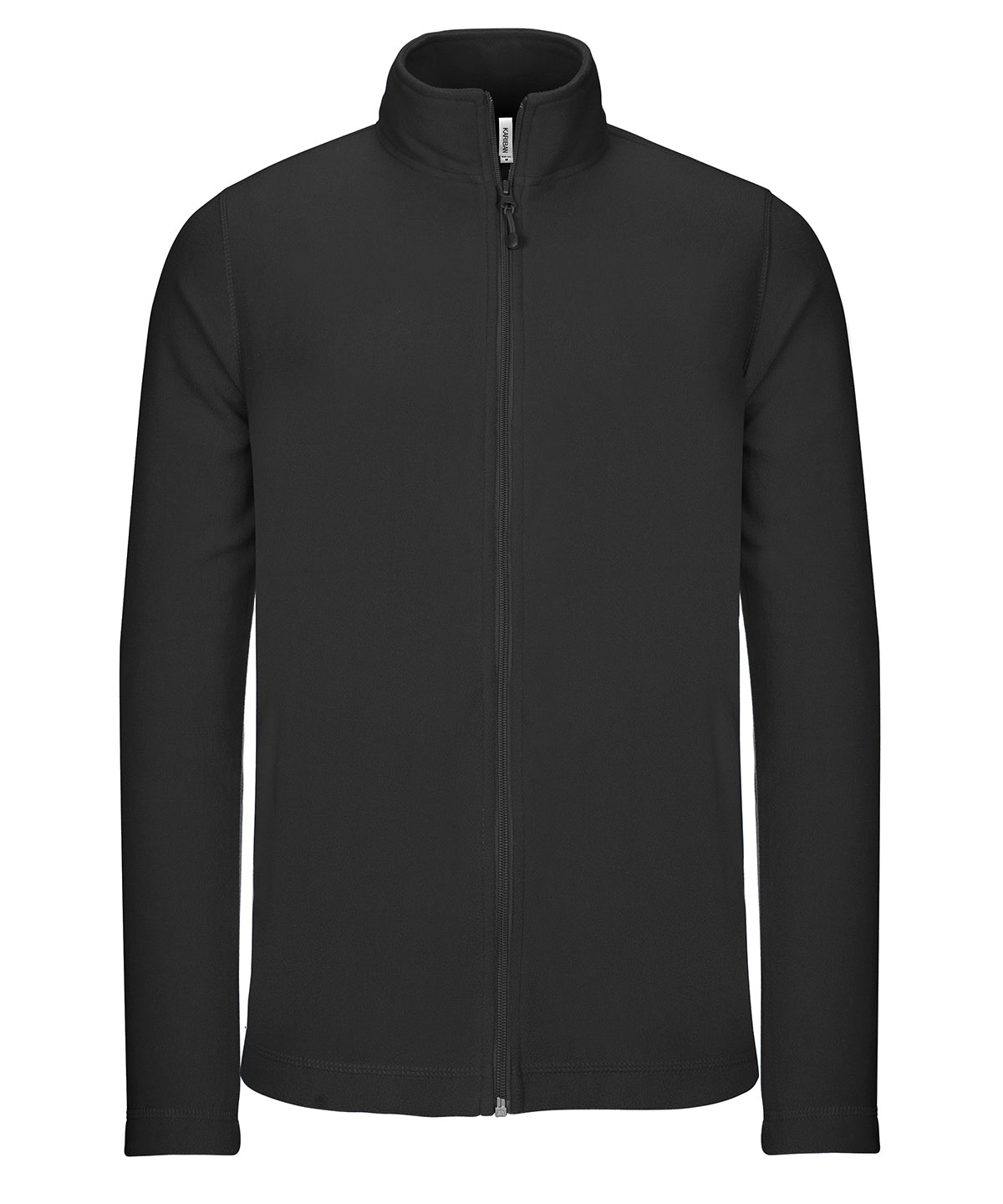 Full-zip microfleece jacket - Black