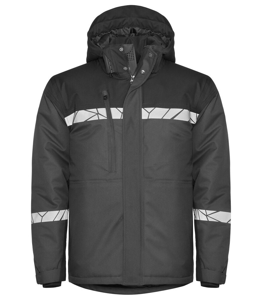 7413 SOFTSHELL JACKET, PADDED
7413 SOFTSHELL JACKET, PADDED 9910-VIZ - Grey/Black