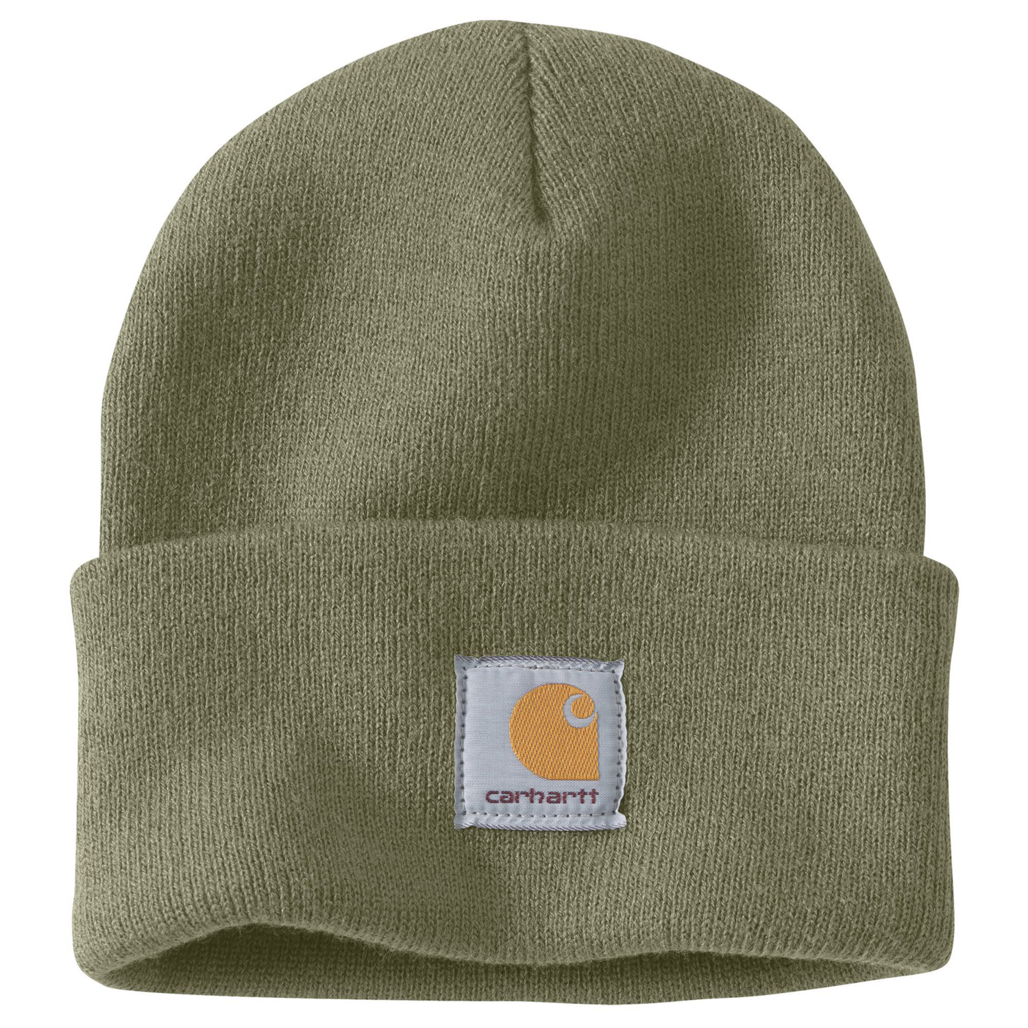 Knit Cuffed Beanie - Dusty Olive