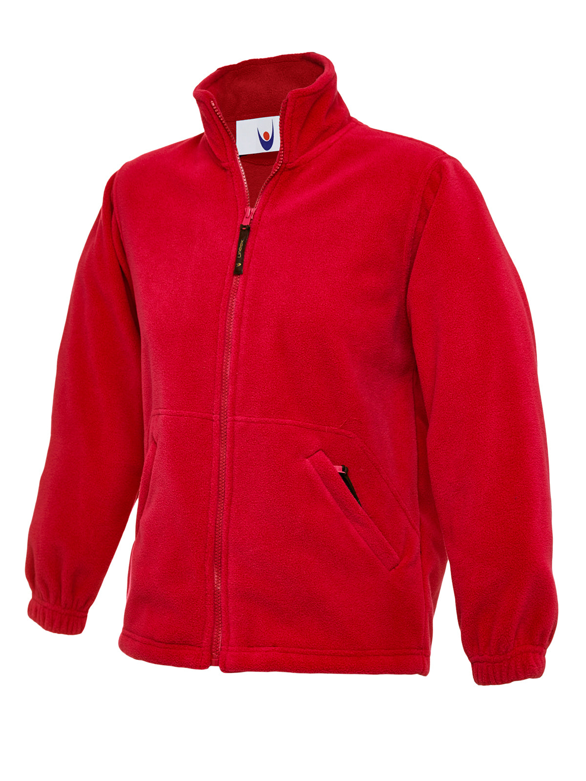 Childrens Full Zip Micro Fleece Jacket  - Red