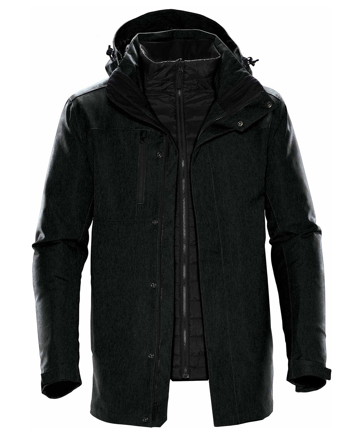 Avalanche system jacket - Black