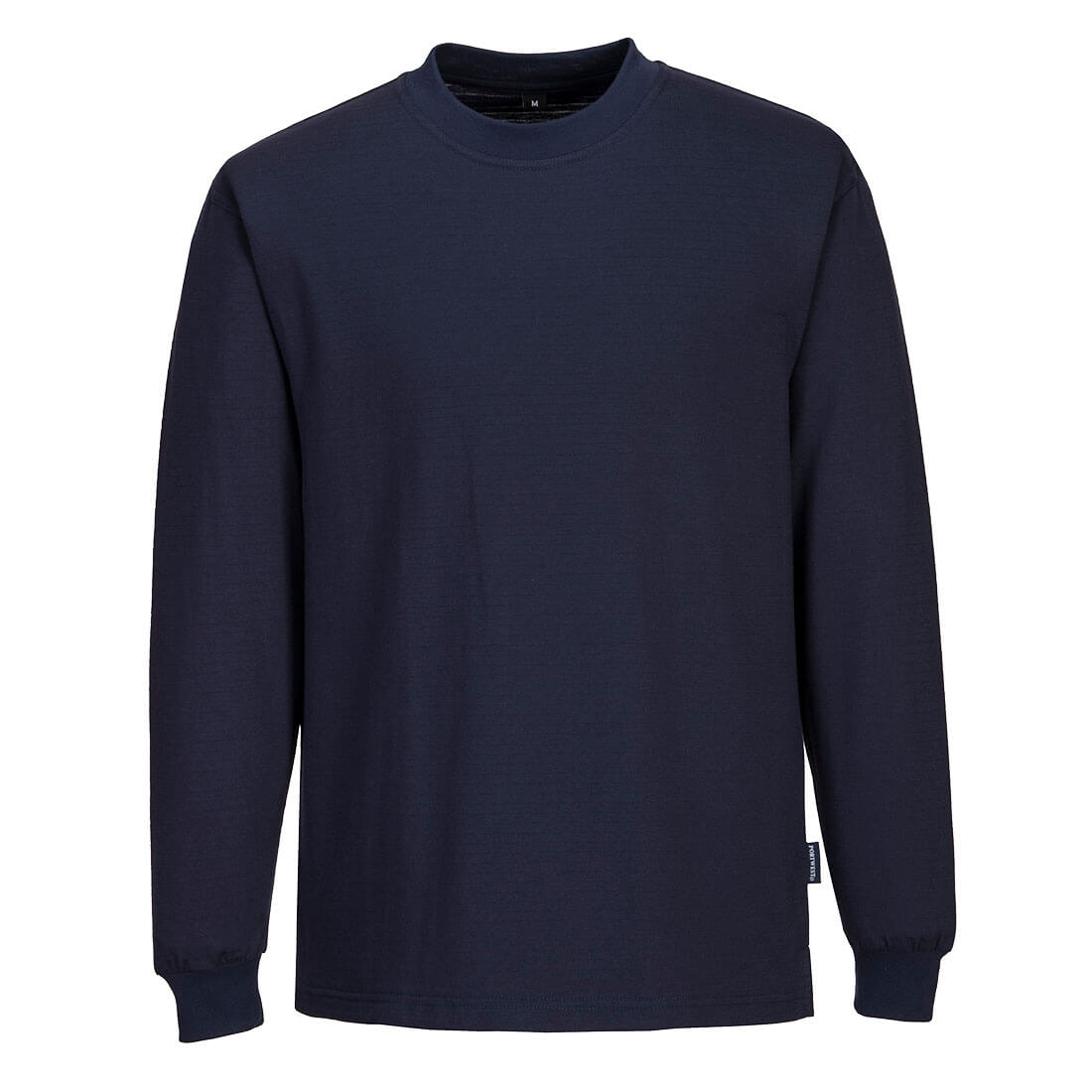 Anti-Static ESD T-Shirt L/S - Navy