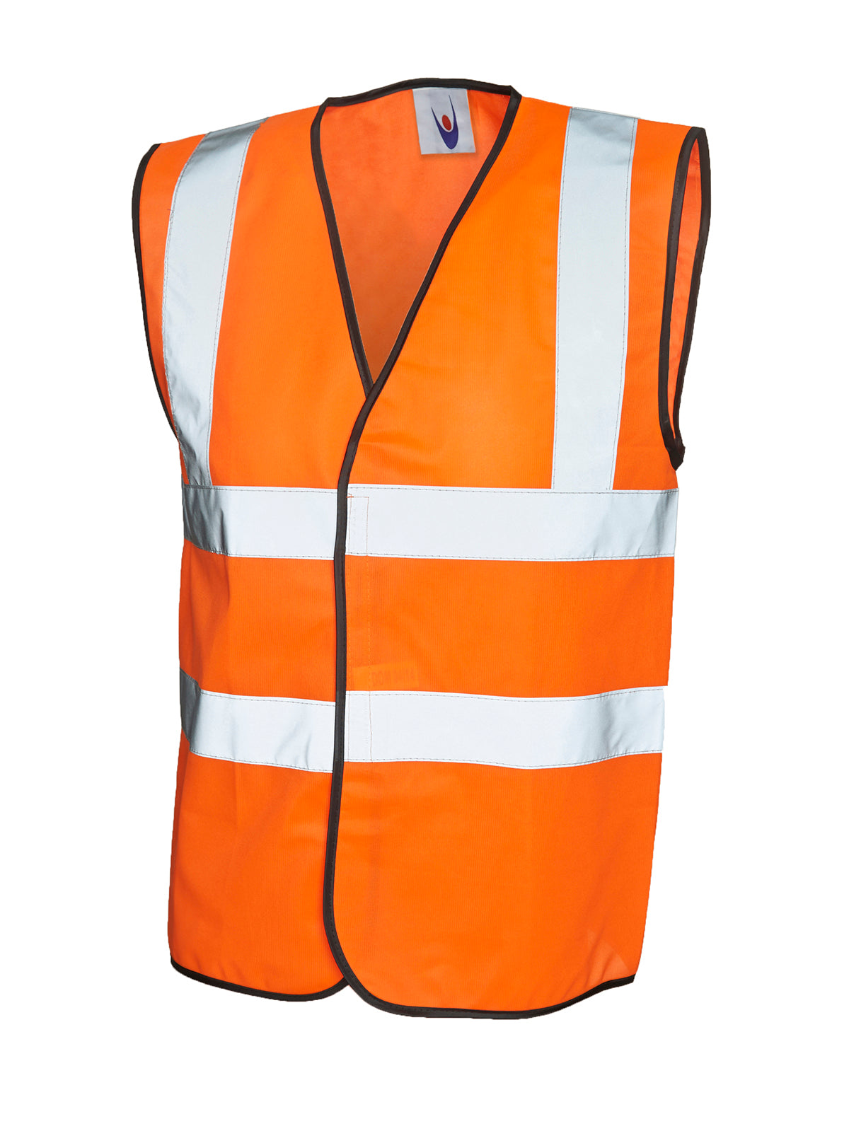 Sleeveless Safety Waist Coat - Orange