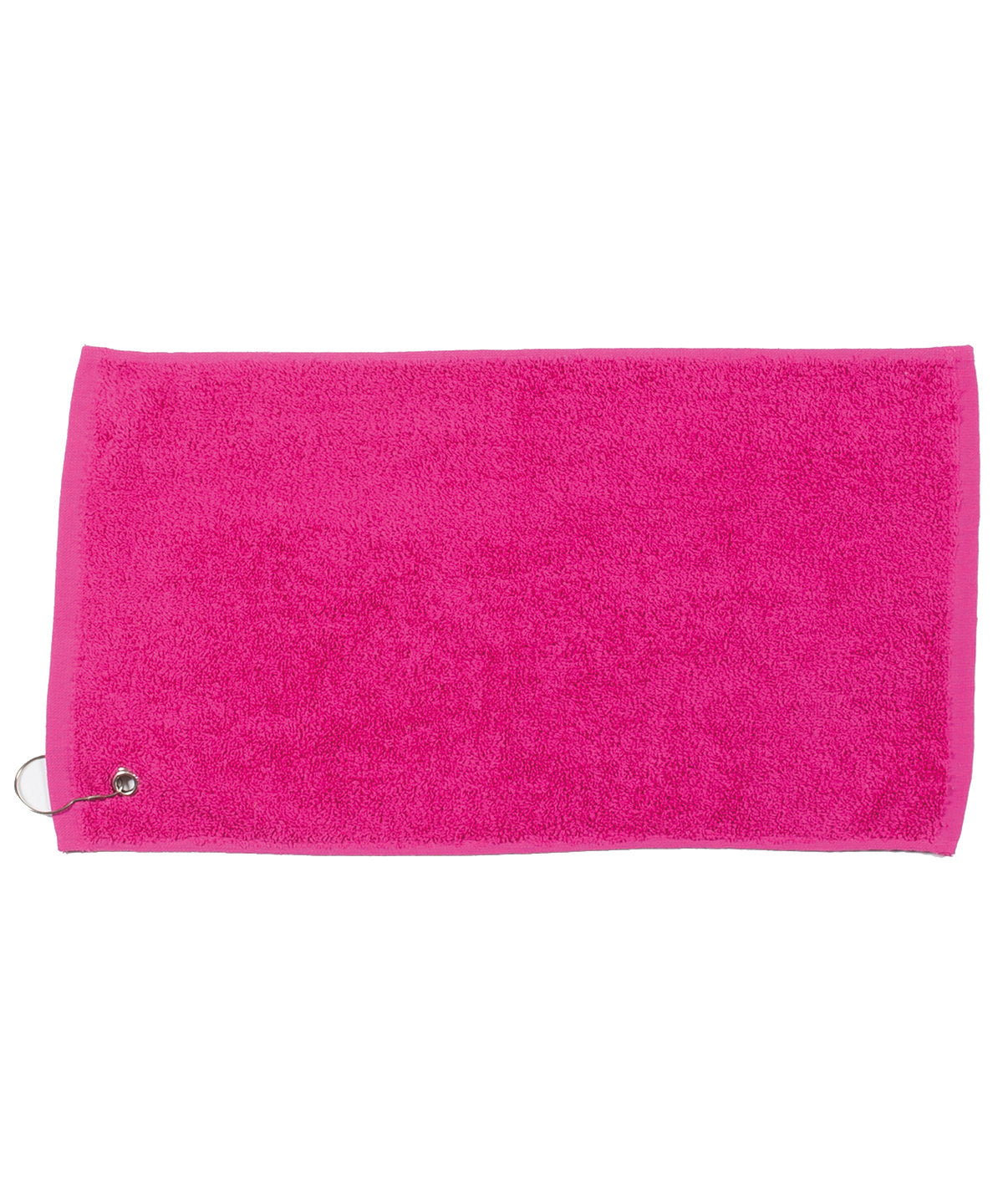 Luxury range golf towel - Fuchsia
