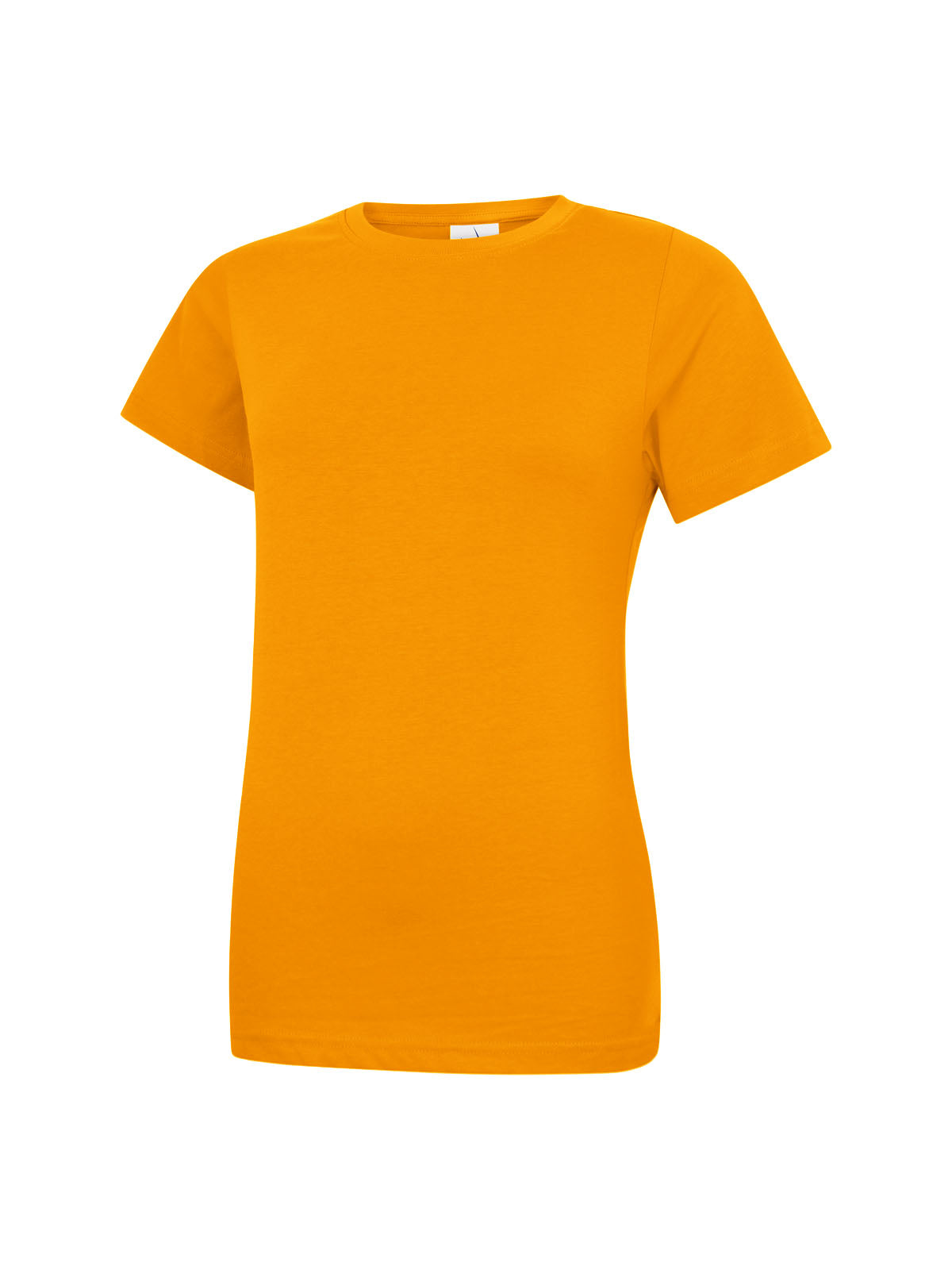 Ladies Classic Crew Neck T-Shirt - Orange