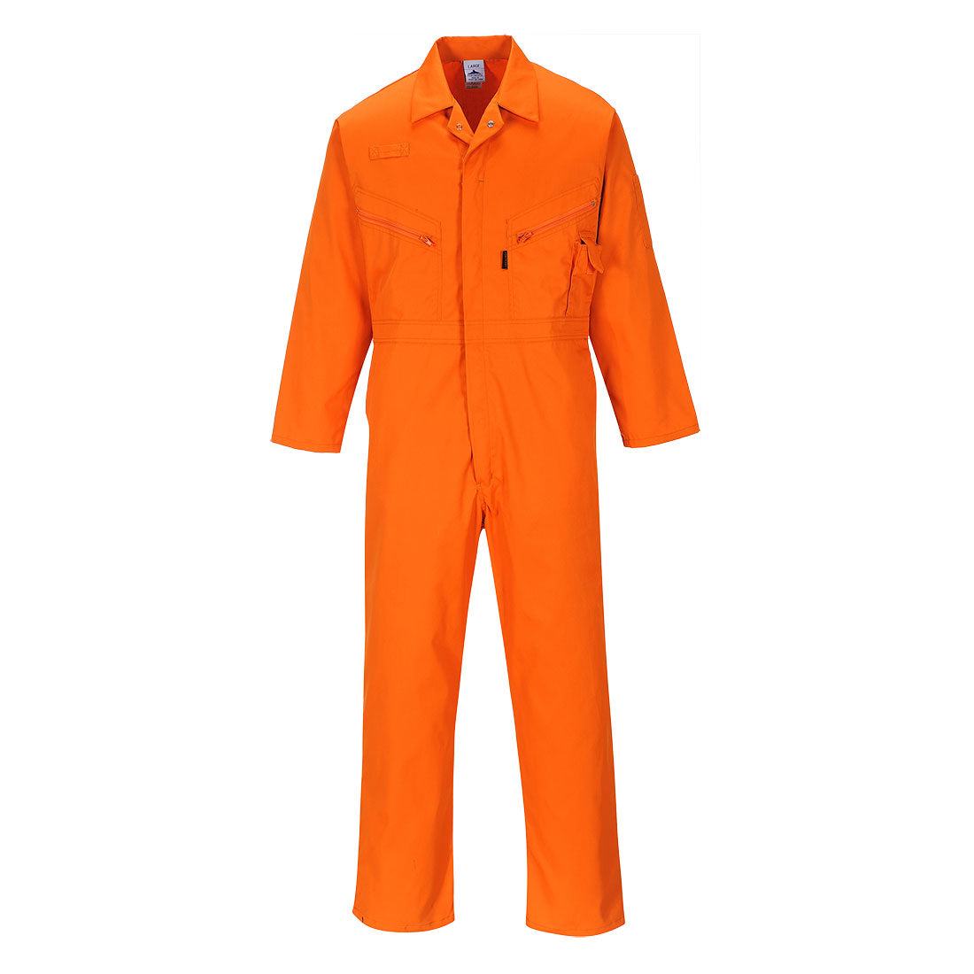 Liverpool Zip Coverall - Orange
