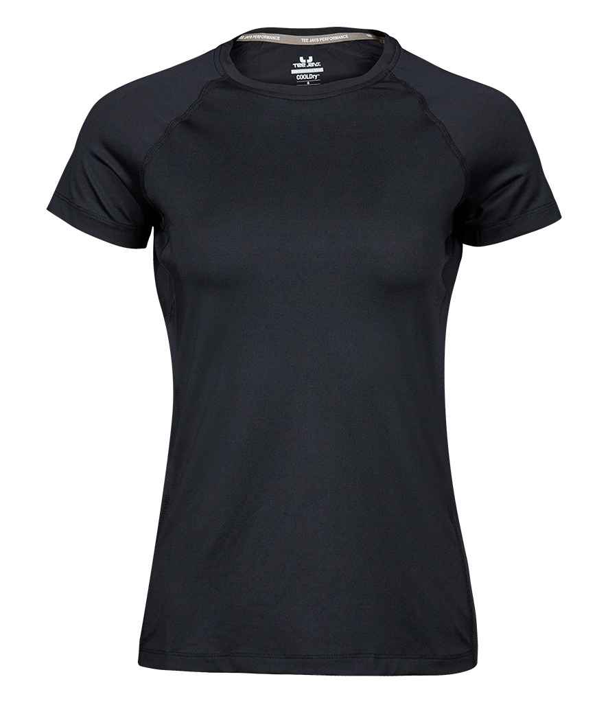 Tee Jays Ladies CoolDry™ T-Shirt - Black