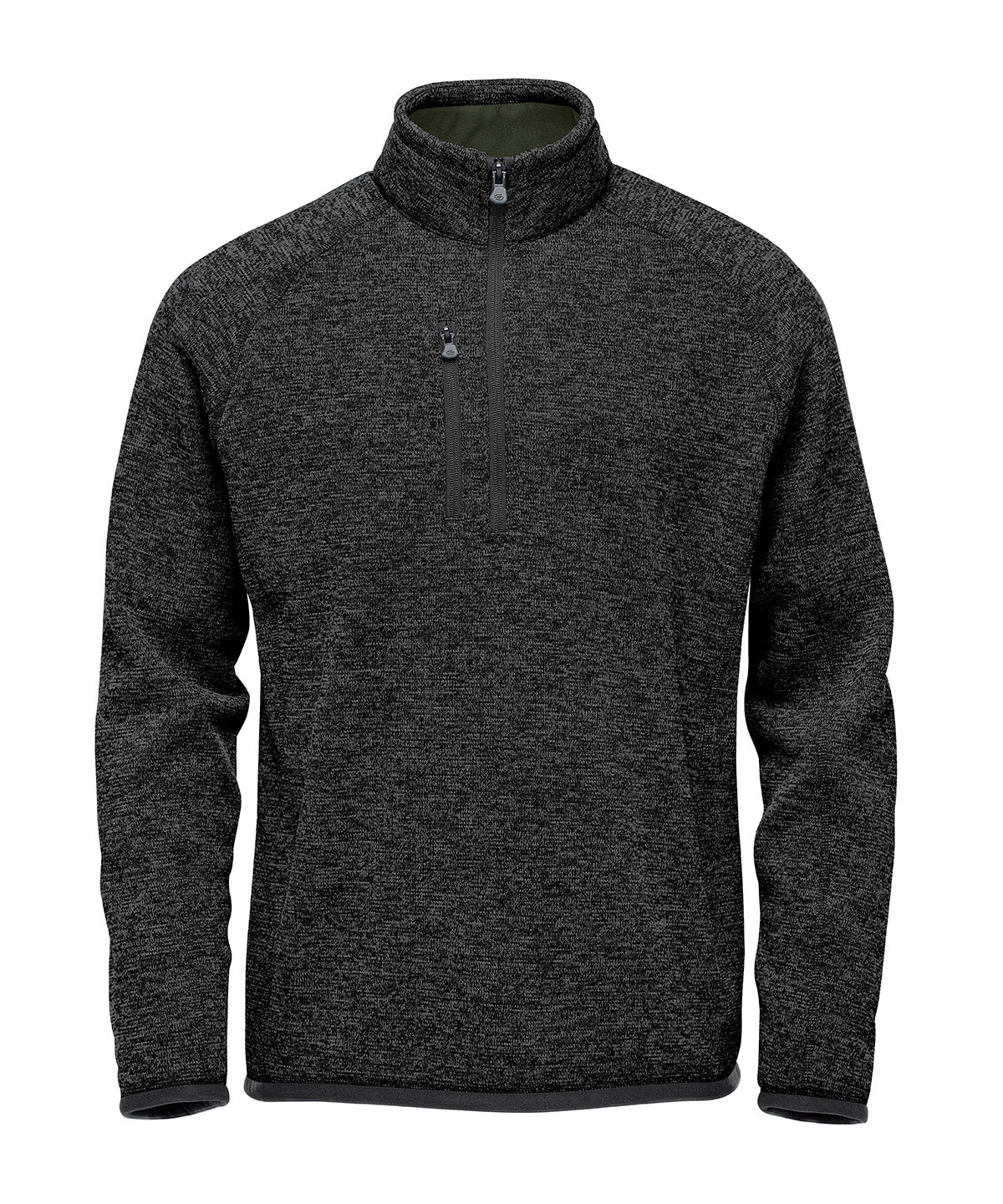 Avalanche ¼-zip fleece - Black Heather