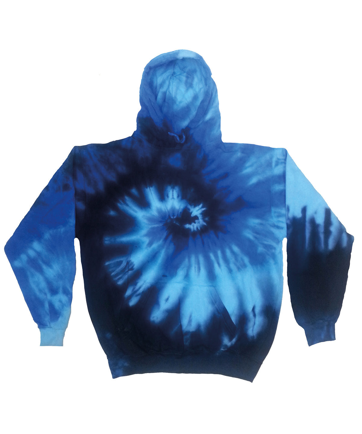 Rainbow tie-dye hoodie - Blue Ocean