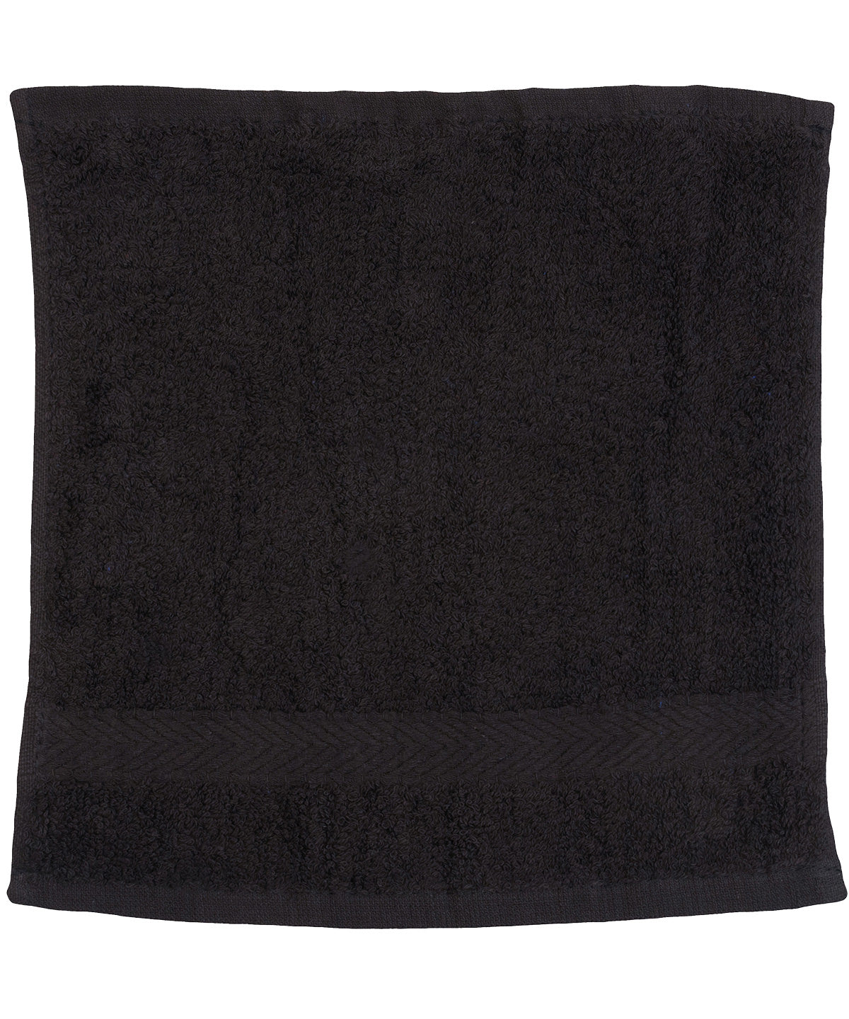Luxury range face cloth - Black