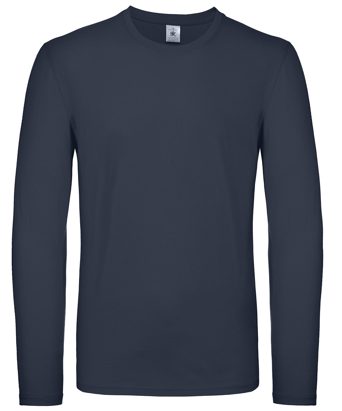 B&C #E150 long sleeve - Navy