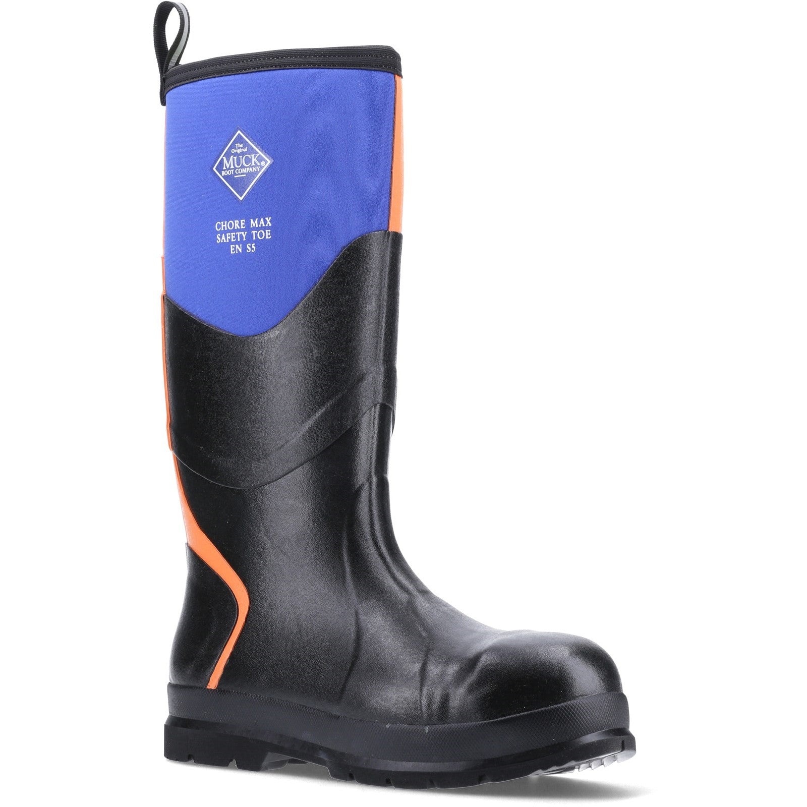 Chore Max S5 Safety Wellington - Blue/Orange