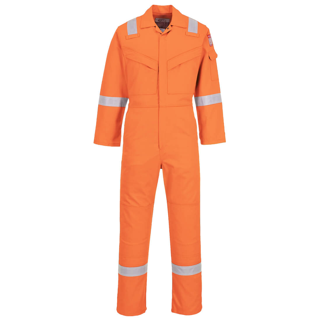 Flame Resistant Super Light Weight Anti-Static Coverall 210g - Orange