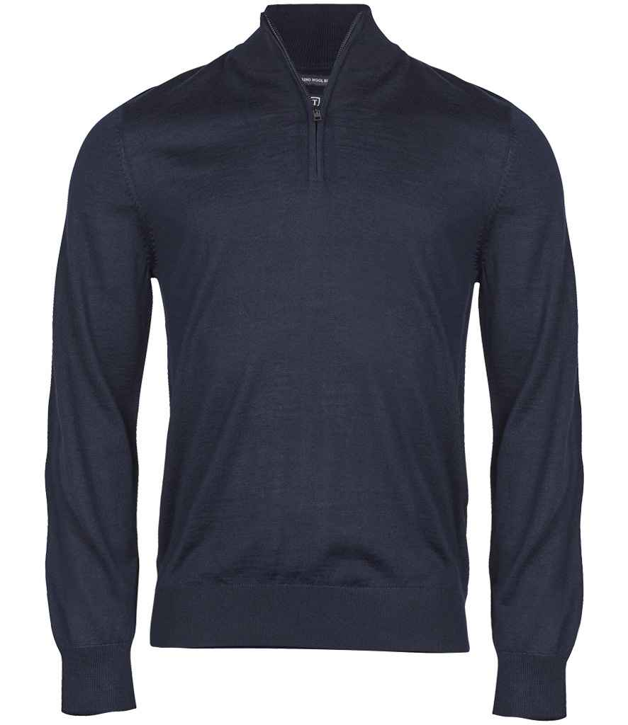 Tee Jays Half Zip Sweater - Navy
