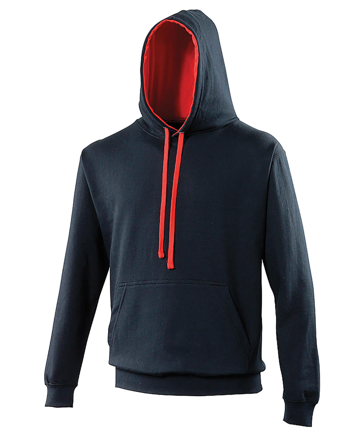 Varsity hoodie - New French Navy/Fire Red