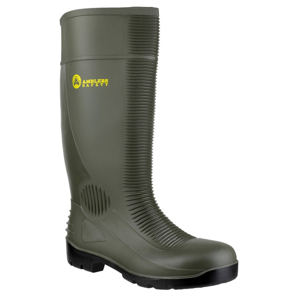 Safety Wellington Boots - Green