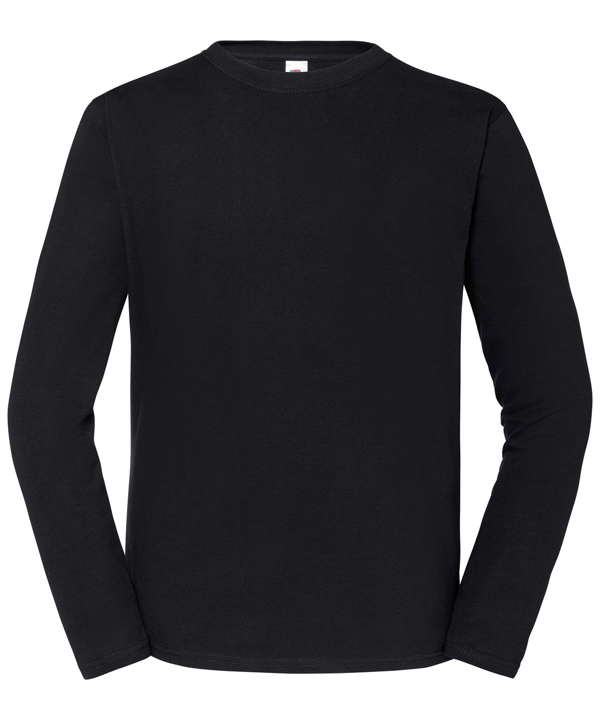 Iconic 195 ringspun premium long sleeve T - Black
