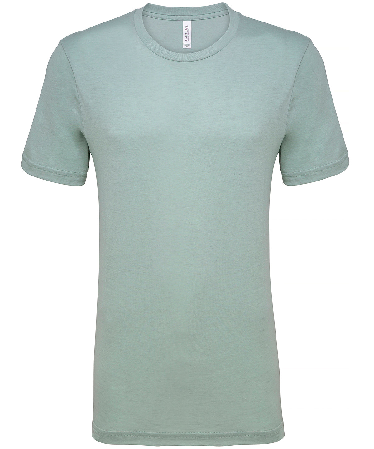 Unisex heather CVC short sleeve t-shirt - Heather Prism Dusty Blue