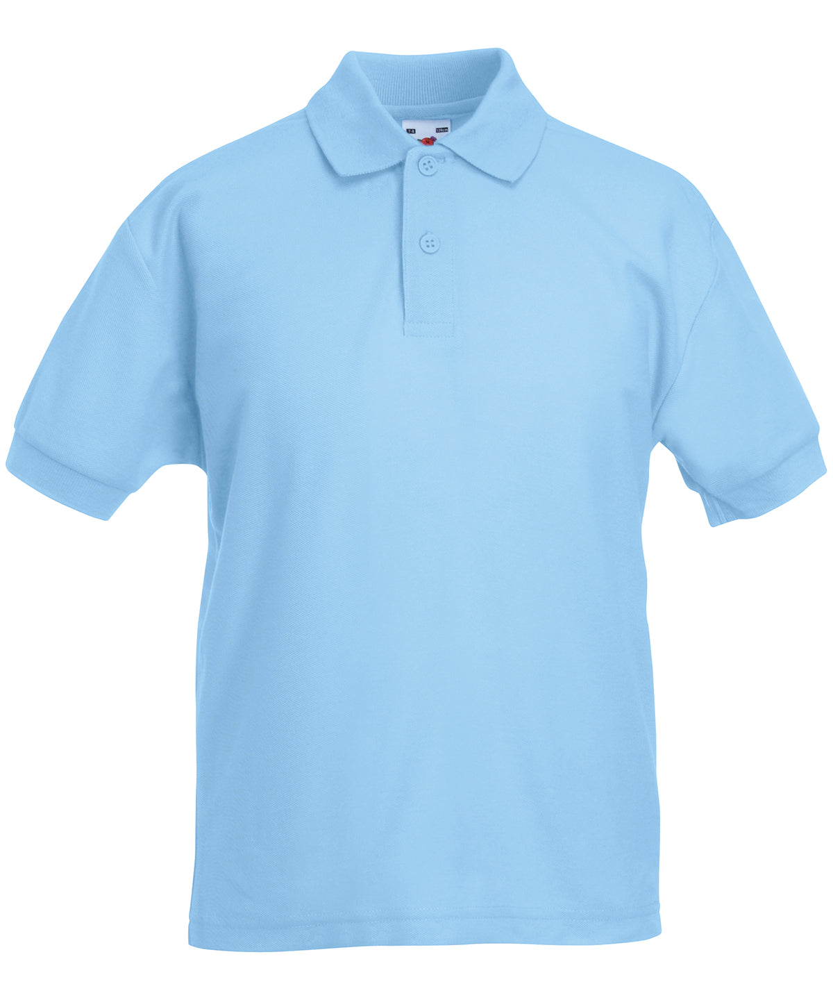 Kids 65/35 piqué polo - Sky Blue