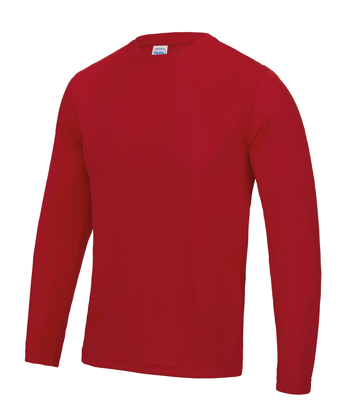 Long sleeve cool T - Fire Red