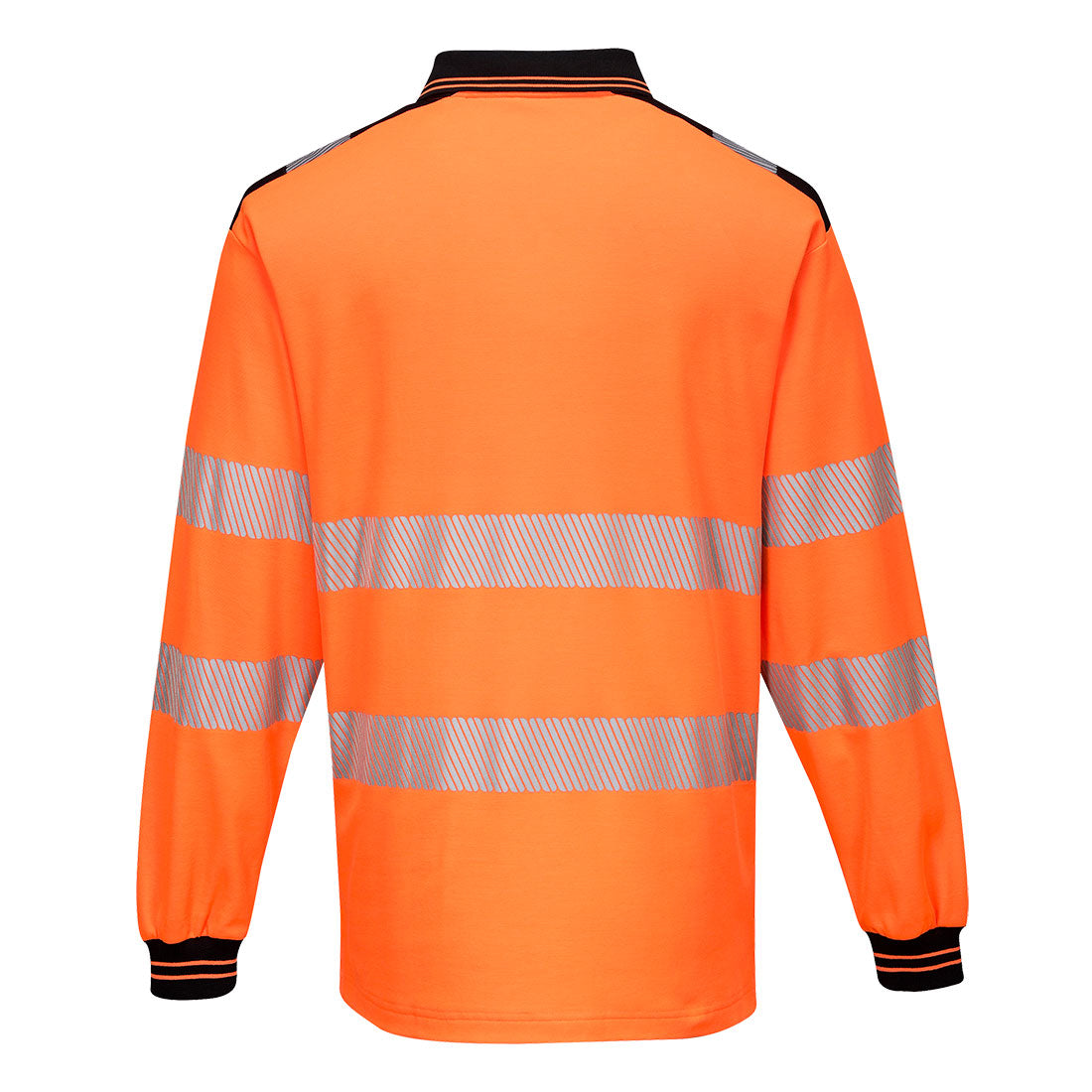 PW3 Hi-Vis Cotton Comfort Polo Shirt L/S 