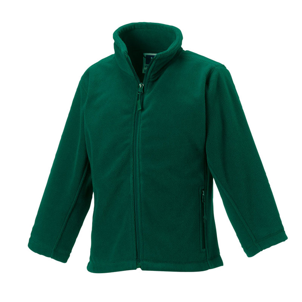 Russell Schoolgear Childrens Colours Full Zip Outdoor Fleece Jacket