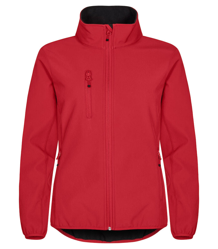 Classic Softshell Jacket Women - Red