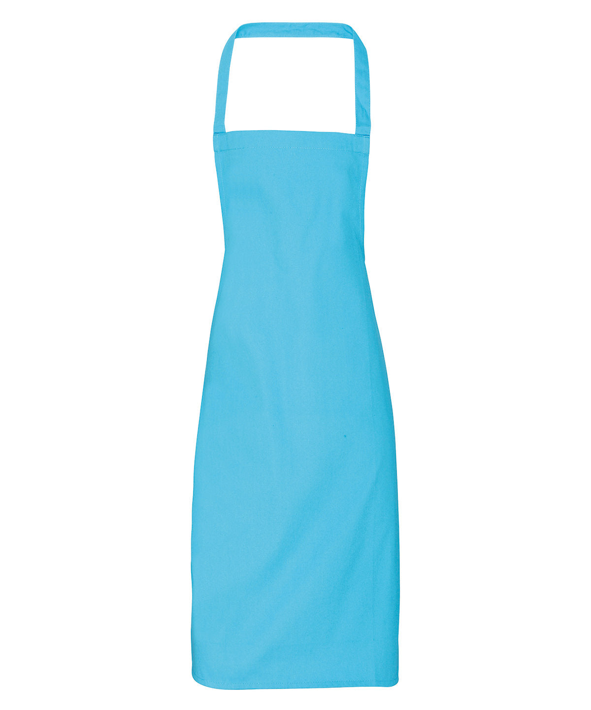 100% Cotton apron - organic certified - Turquoise