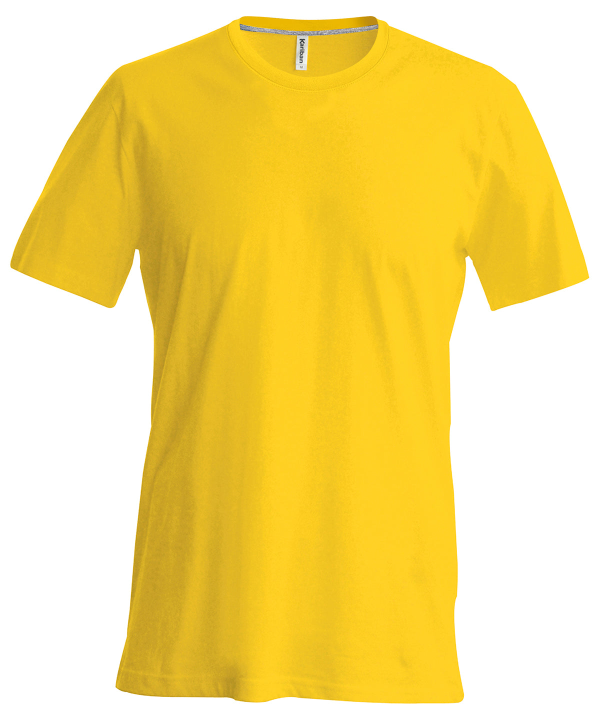 Short-sleeved crew neck T-shirt - Yellow