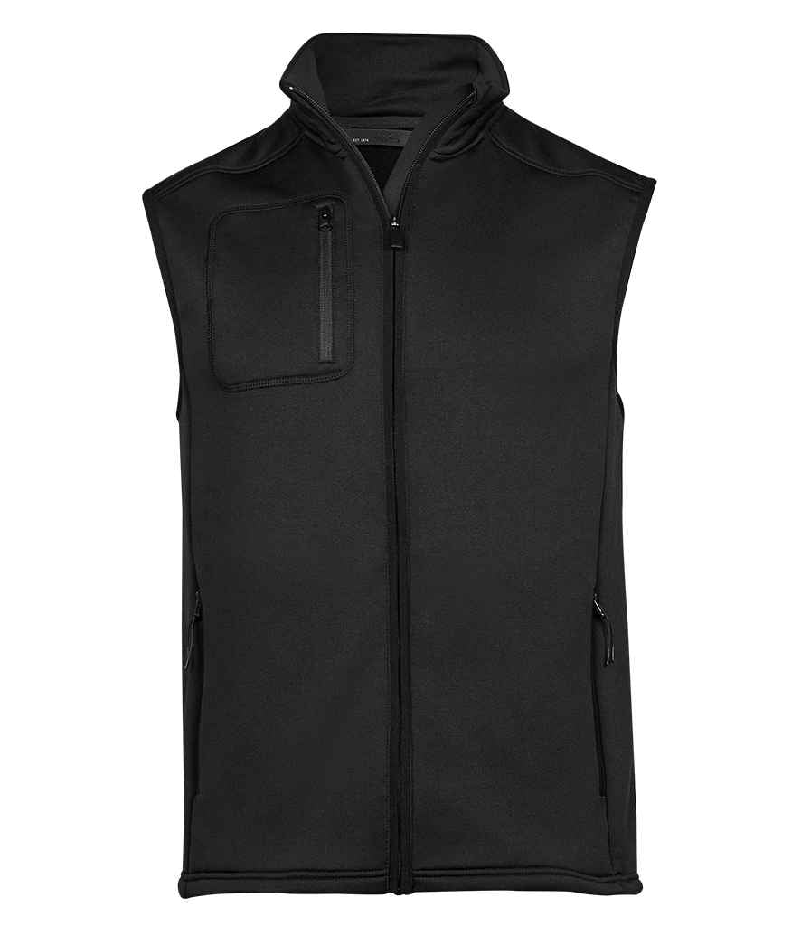 Tee Jays Stretch Fleece Bodywarmer - Black