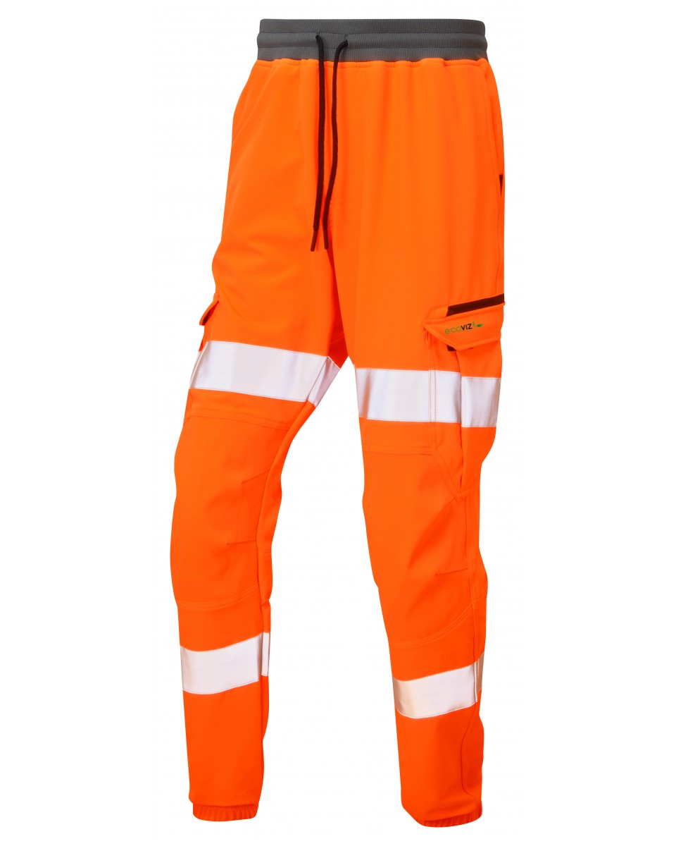 HAWKRIDGE ISO 20471 Cl 1 Jog Trouser - HV Orange