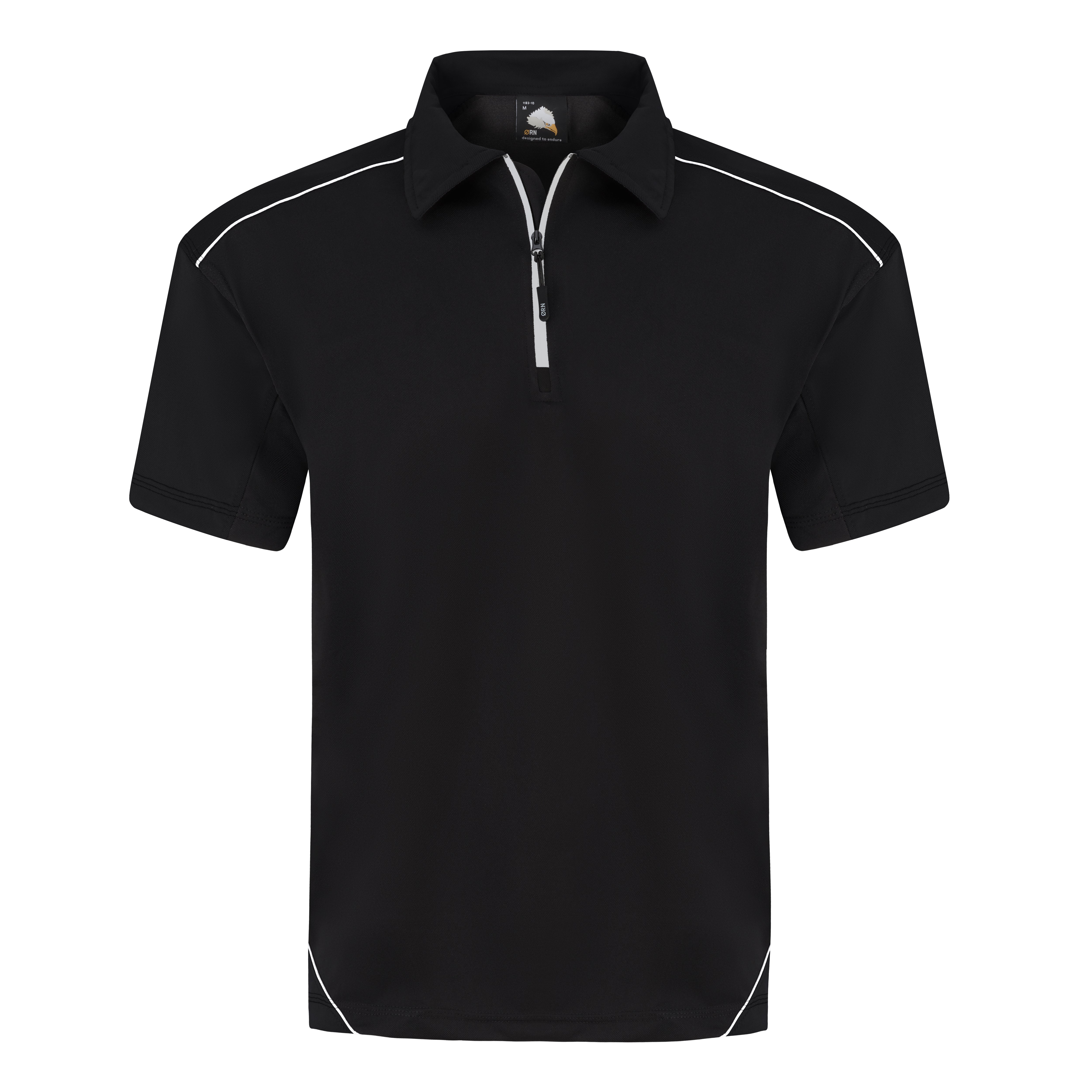 Fireback Wicking Poloshirt - Black/Black