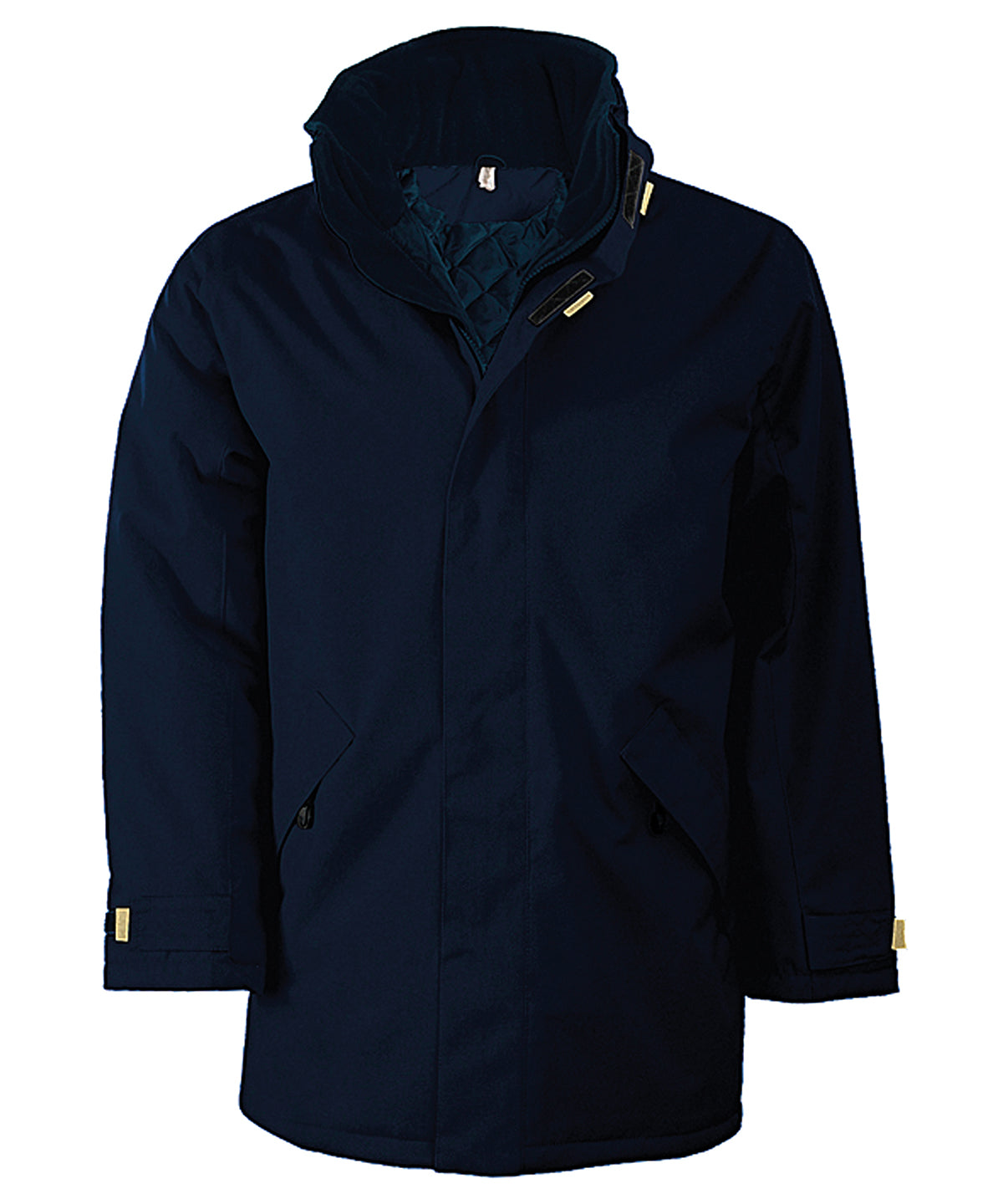 Quilted parka - Navy/Navy