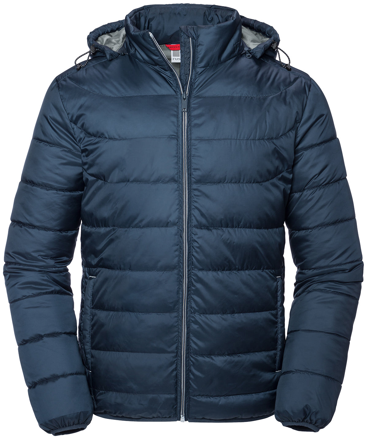 Hooded Nano jacket - French Navy