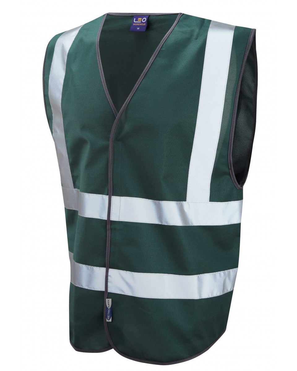 PILTON Coloured Reflective Waistcoat - Bottle