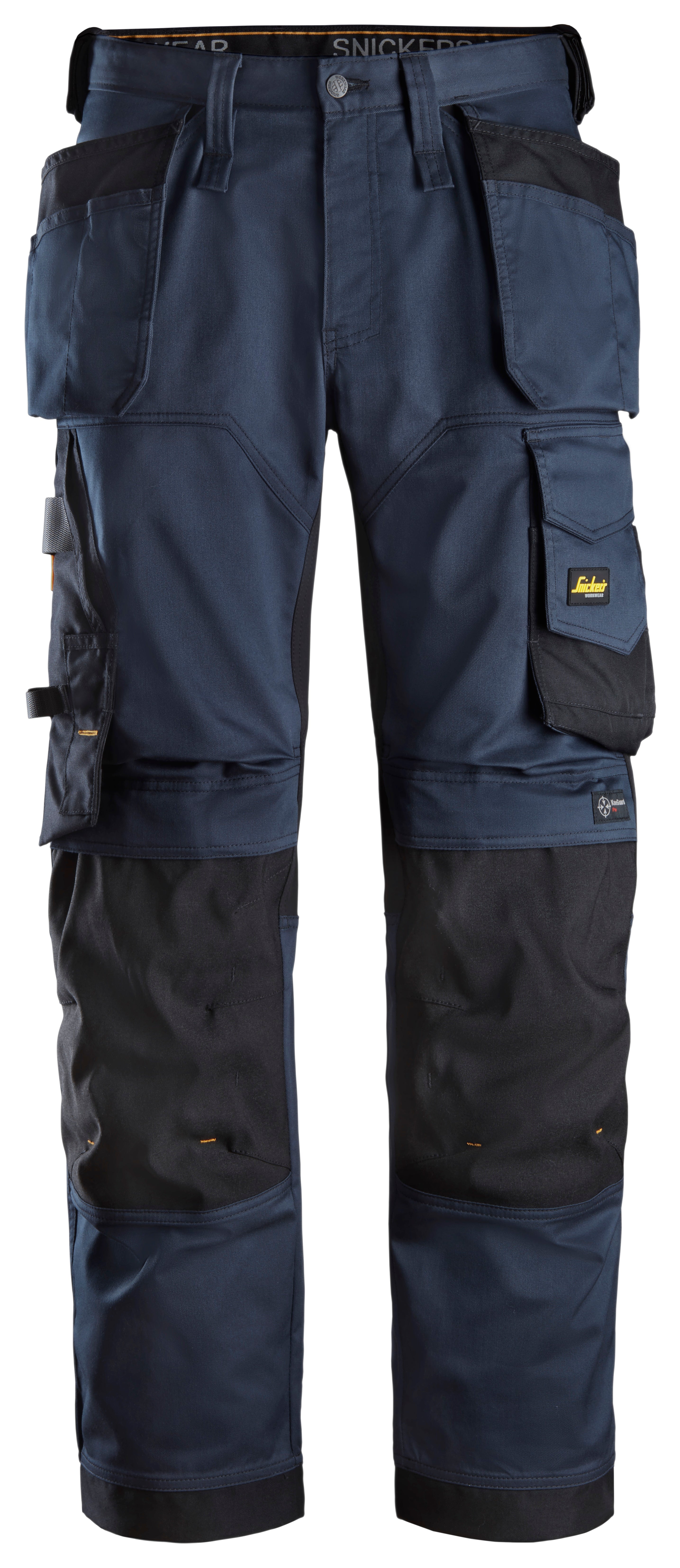 AllroundWork Stretch Loose Fit Trousers+ Holster Pockets - Navy\Black - 9504