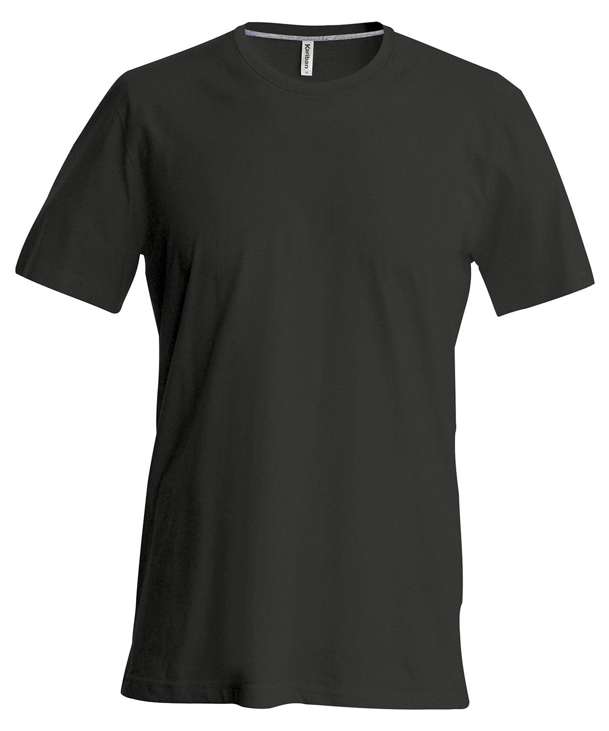 Short-sleeved crew neck T-shirt - Black