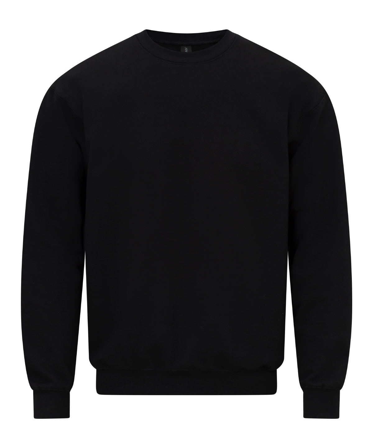 Softstyle™ midweight fleece adult crew neck - Black