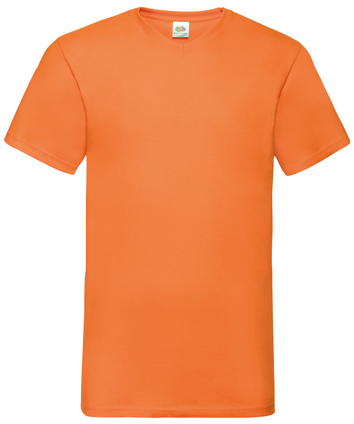 Valueweight v-neck T - Orange